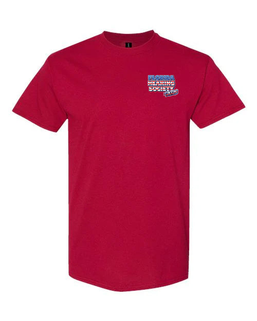 Florida Hearing Society T-Shirt 2026 - Red